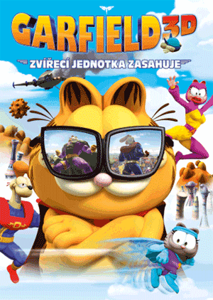 BSFD obal na DVD 3D Garfield